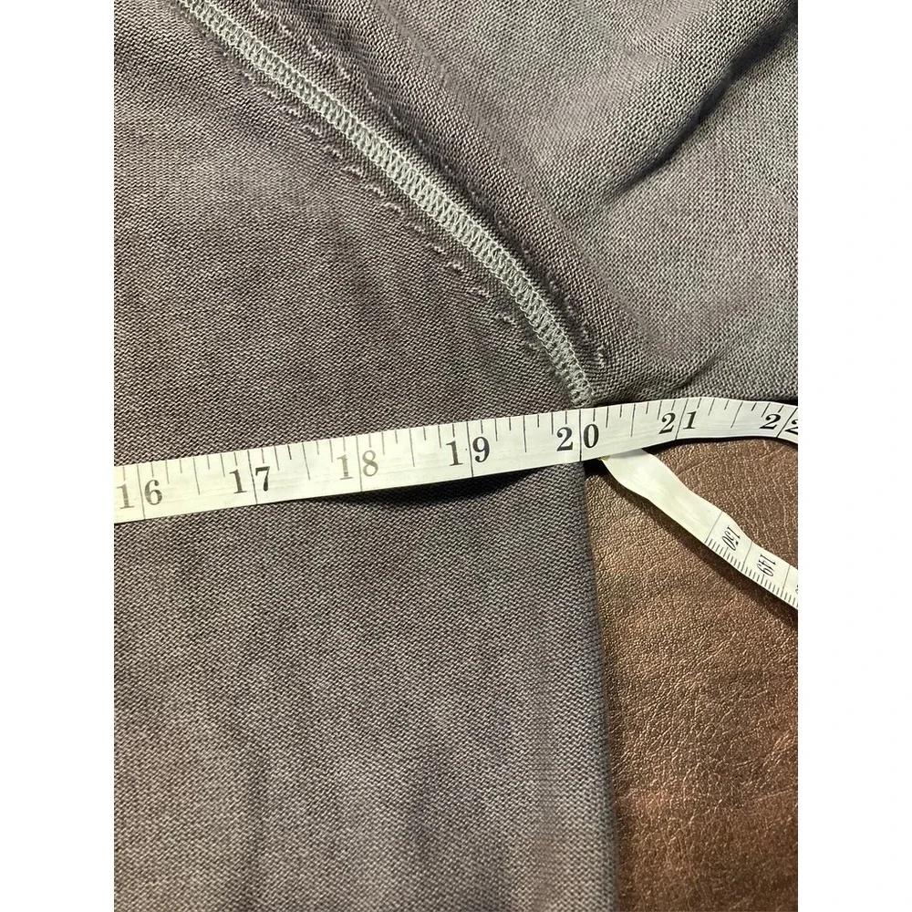 Bob Timberlake Mens Gray Knit Long Sleeve‎ Crewneck Sweater Size S Cotton